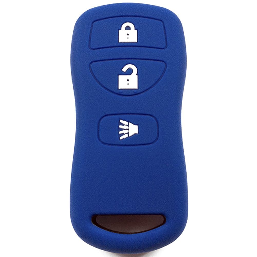 Dark Blue Remote Key Cover 3 Button for NISSAN by First Midwest