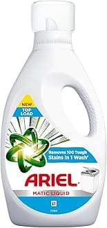 Matic Liquid Detergent, Top Load, 1 Litre