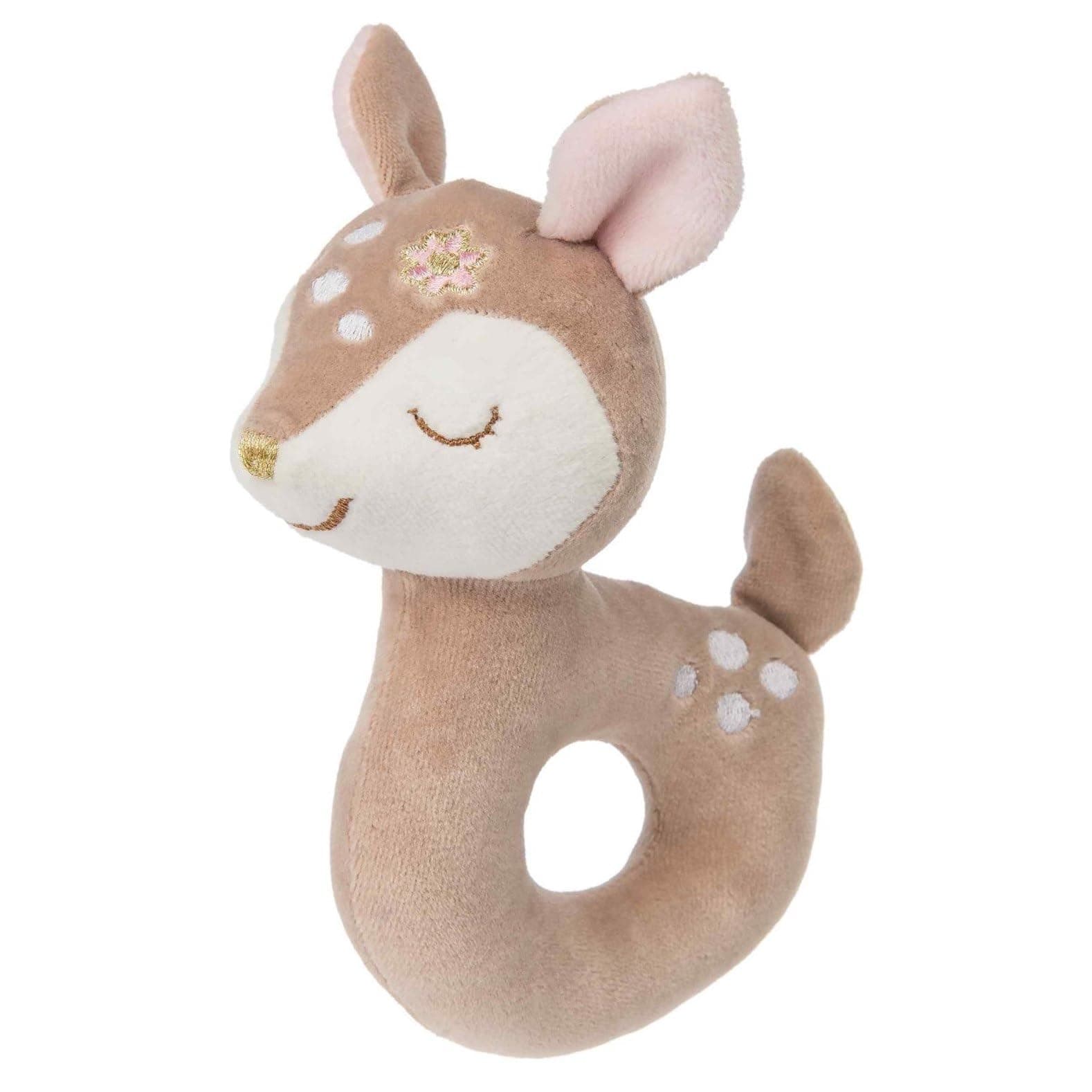 Baby Rattle, Itsy Glitzy Fawn