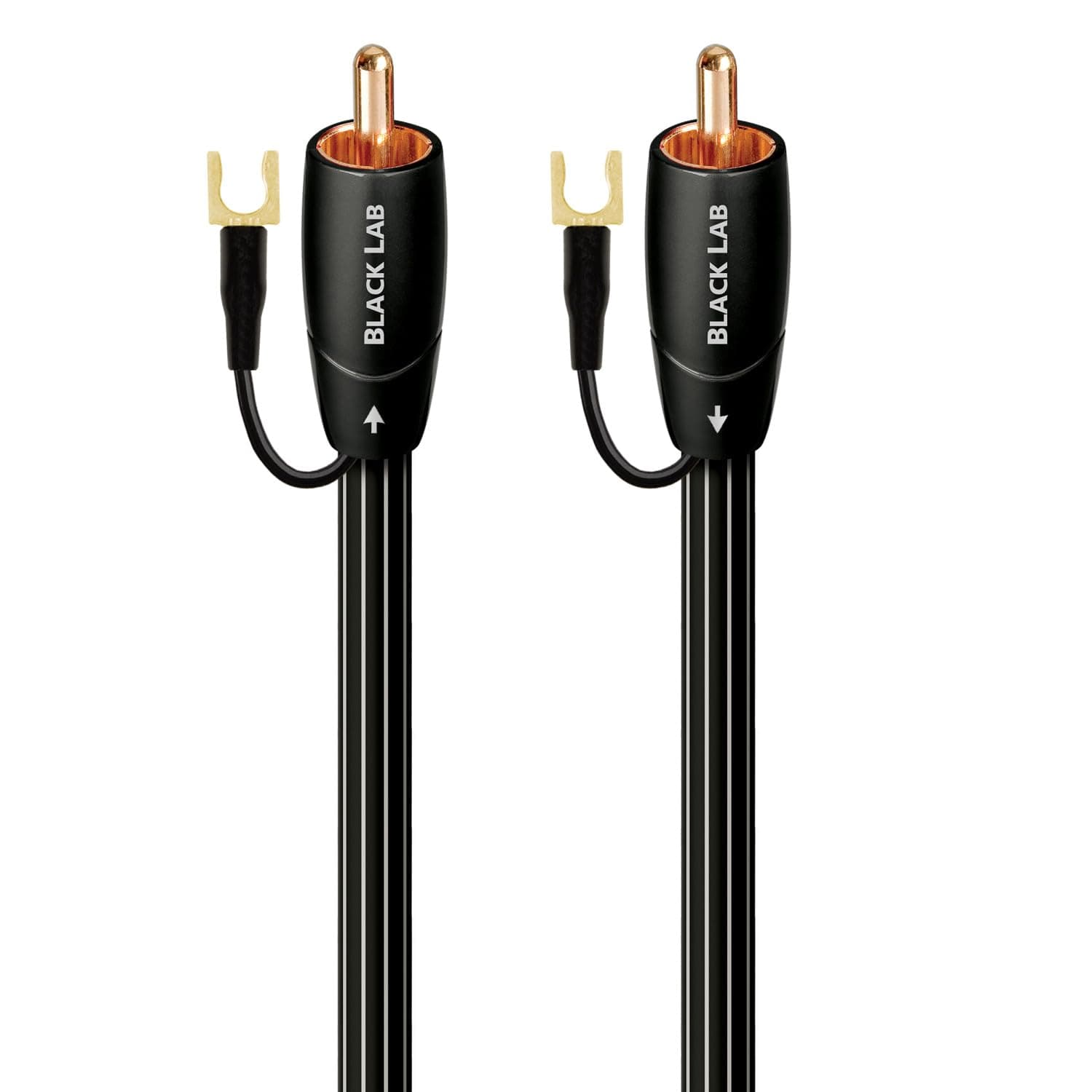 AudioQuest 3m Black Lab RCA audio cable Black - Audio Cables (RCA, RCA, Copper, 3 m, Black)