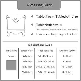 Wolkemer 2 Pack Faux Linen Small Square Tablecloth Heavy Duty Fabric Nightstand Table Cloths 24 x 24 Inch Beige Farmhouse Rustic End Table Cover for Dining Bedroom Tabletop Decoration