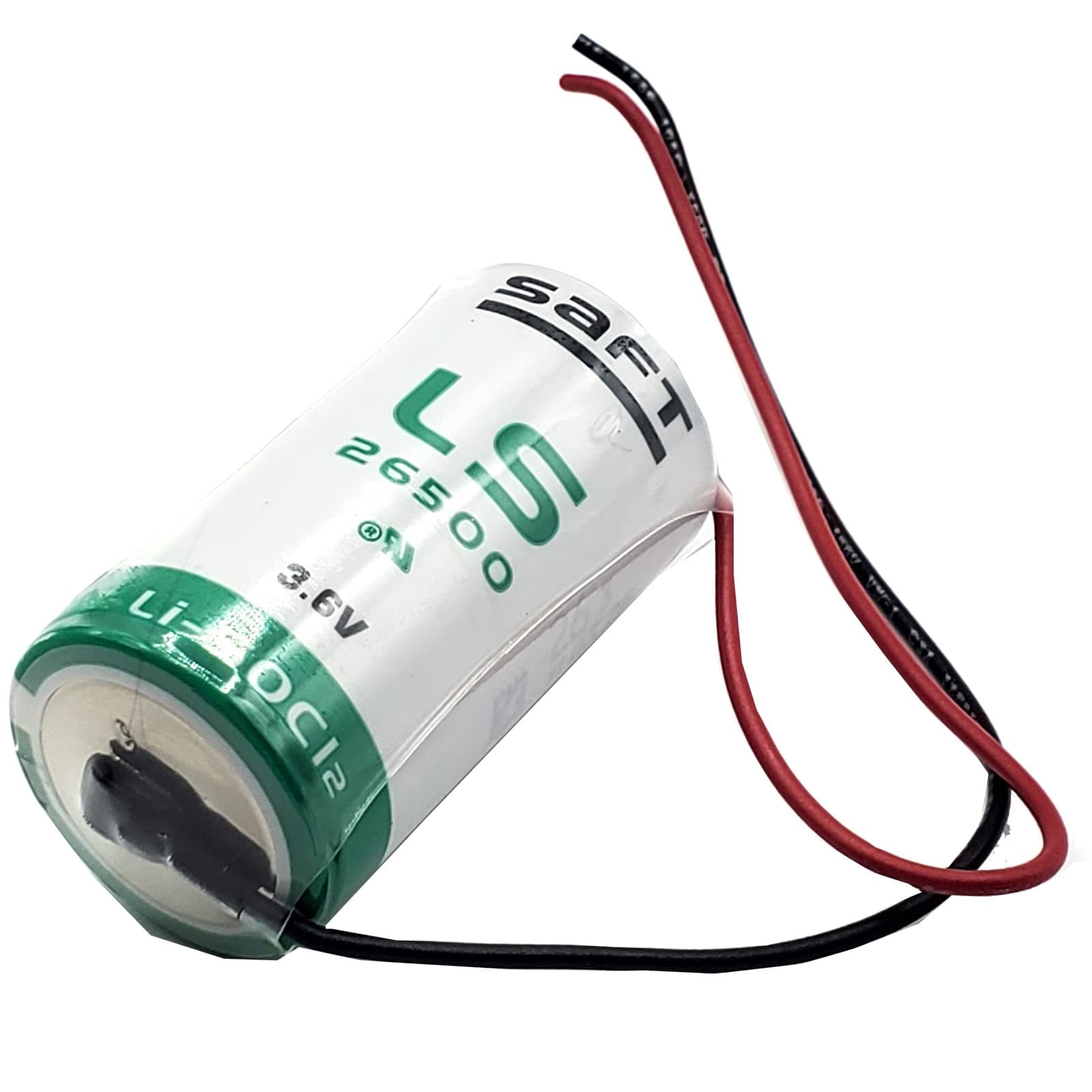 SAFT LS26500_WIRE C 3.6V 7700mAh Lithium Battery For RFID Tracking, Asset Tracking, Theft Prevention, Data Collection, AMR Add-ons,Flashlights, Communications SAFT MFG PN 700068