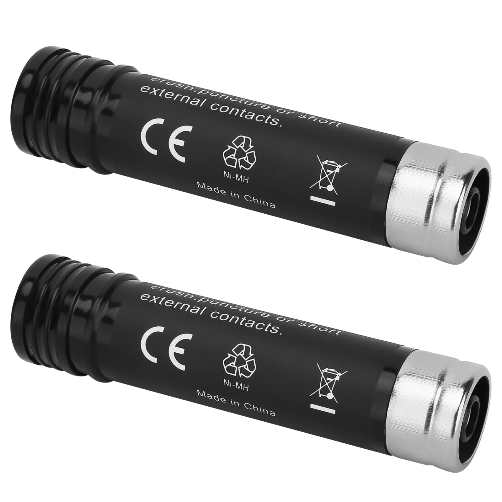 Munikind 2Pack 3.6V 3600mAh Ni-Mh Replacement Batteries for Black and Decker 3.6v Battery Versapak Gold VP100 VP100C VP105 VP105C VP110 VP110C VP143 Vp142 Vp7240