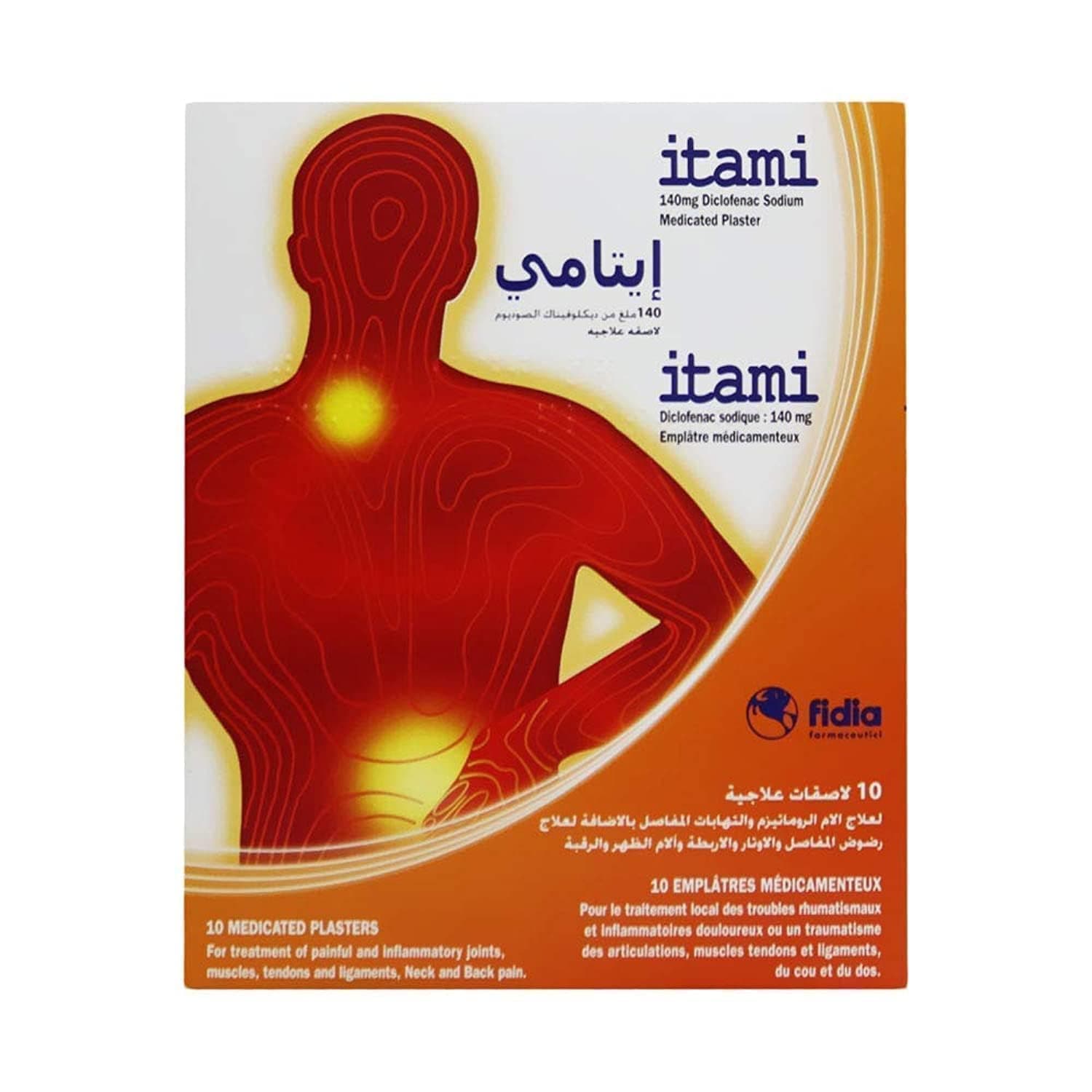 Itami Medicated Plasters 10 cm x 14 cm 10's