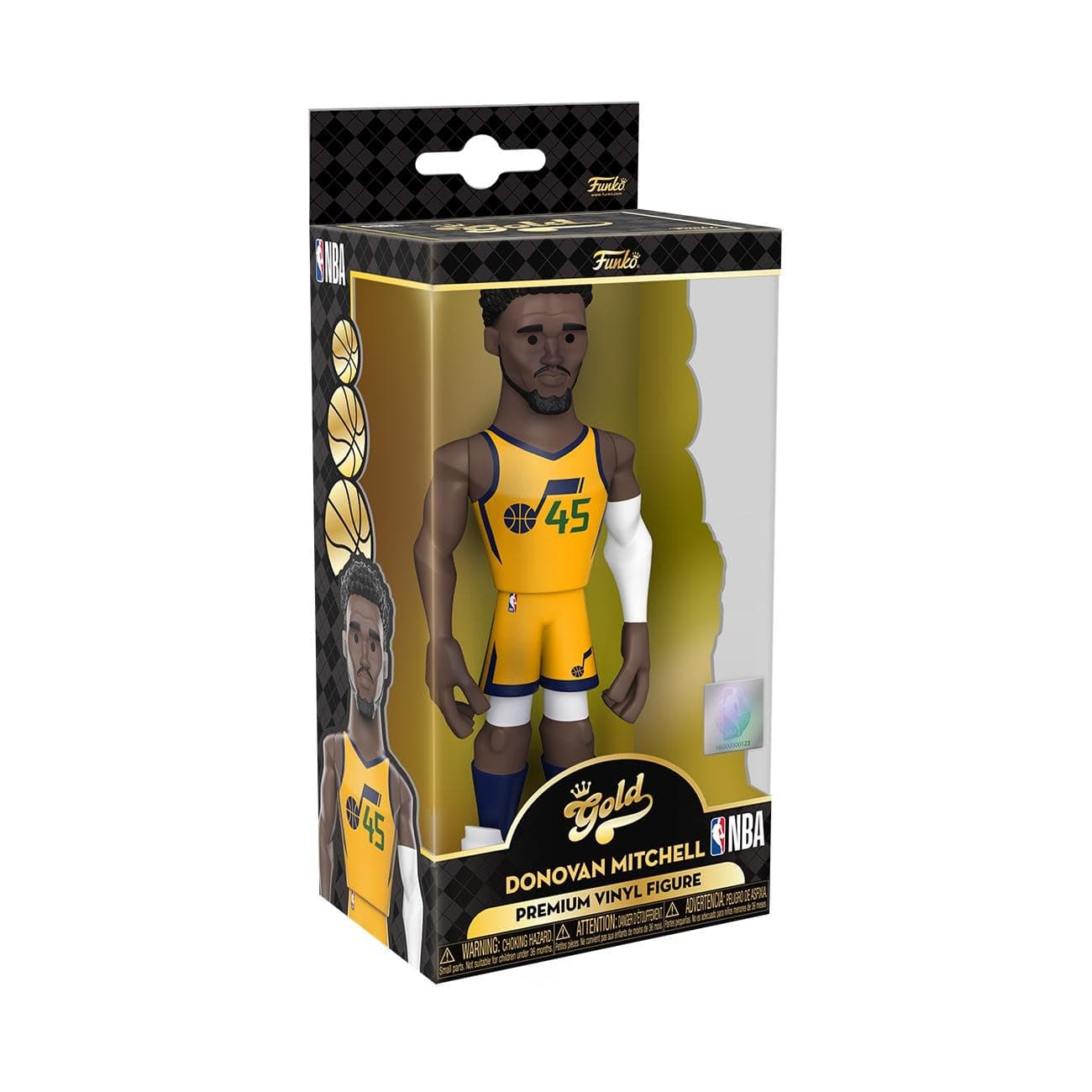 Funko Pop! Gold NBA:Jazz - Donovan Mitchell 5" with Chase