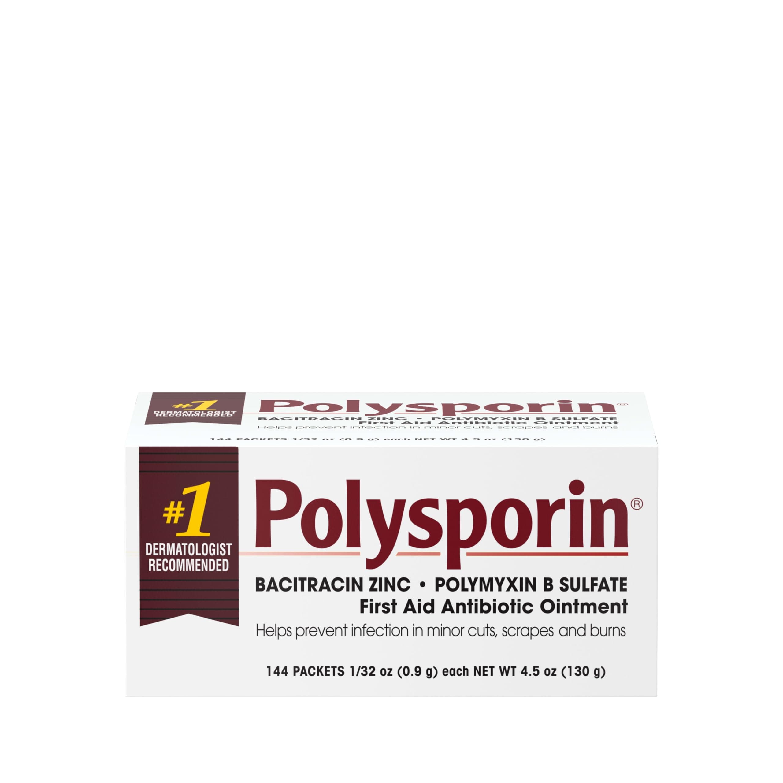 Johnson & Johnson 84247 First Aid Polysporin Ointment, Pack of 144