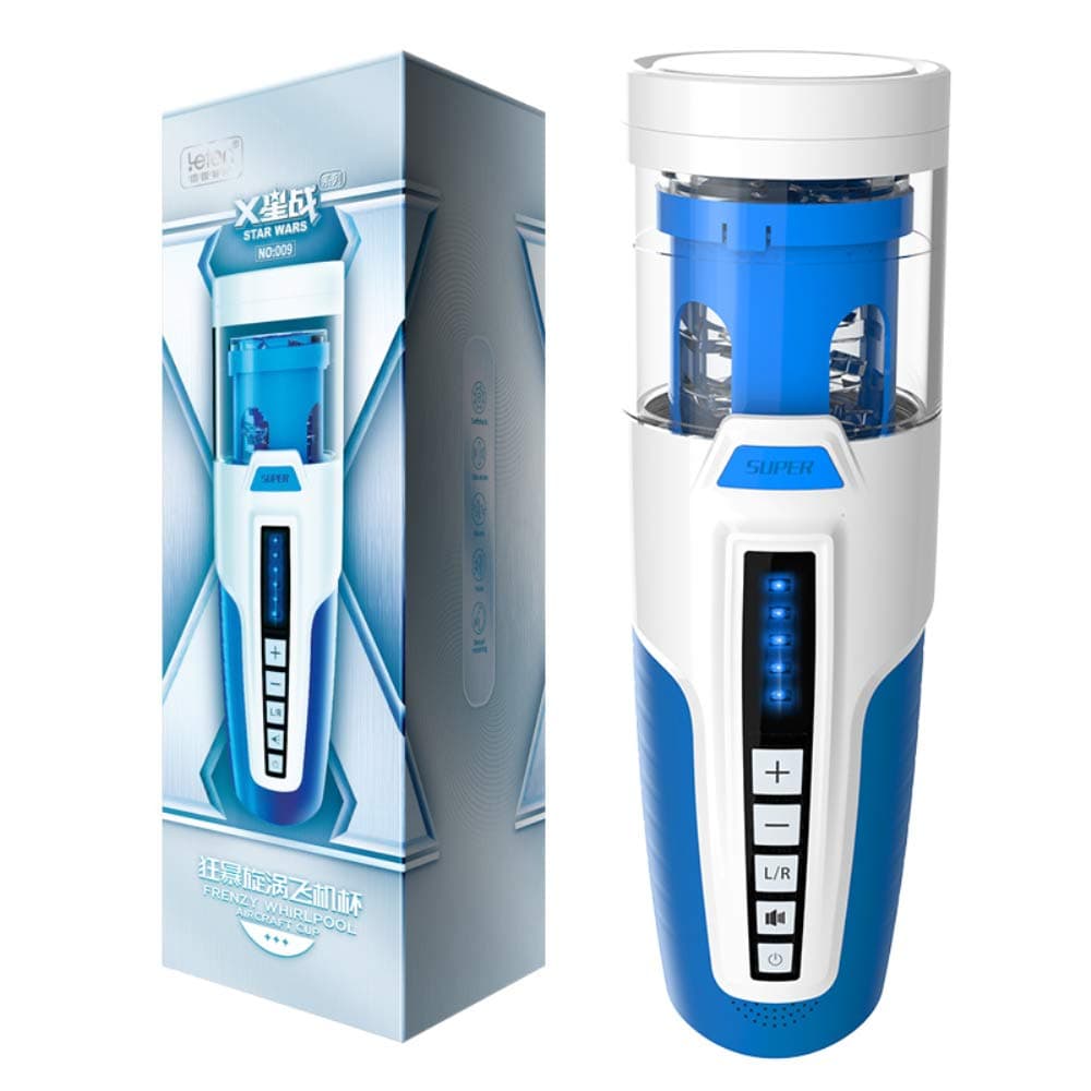 Automatic Piston Telescopic Rotation Male Training and Relaxation Sucker Intelligent Voice Toy