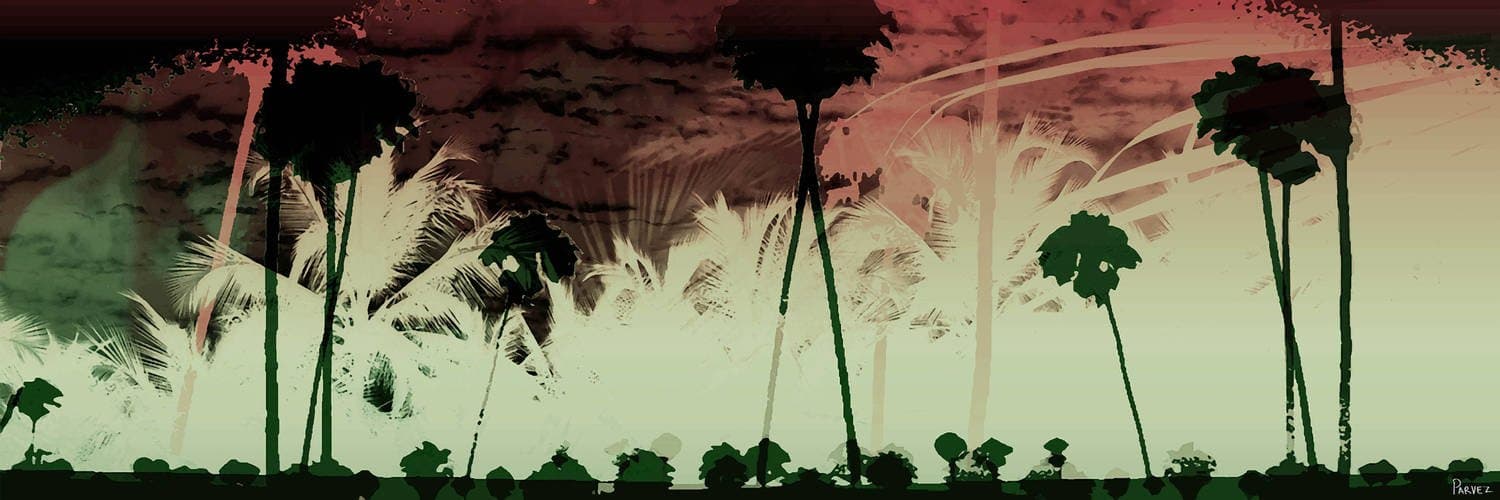 Parvez Taj Worth The Risk UV Ink Canvas Artwork, 60 by 20-Inch