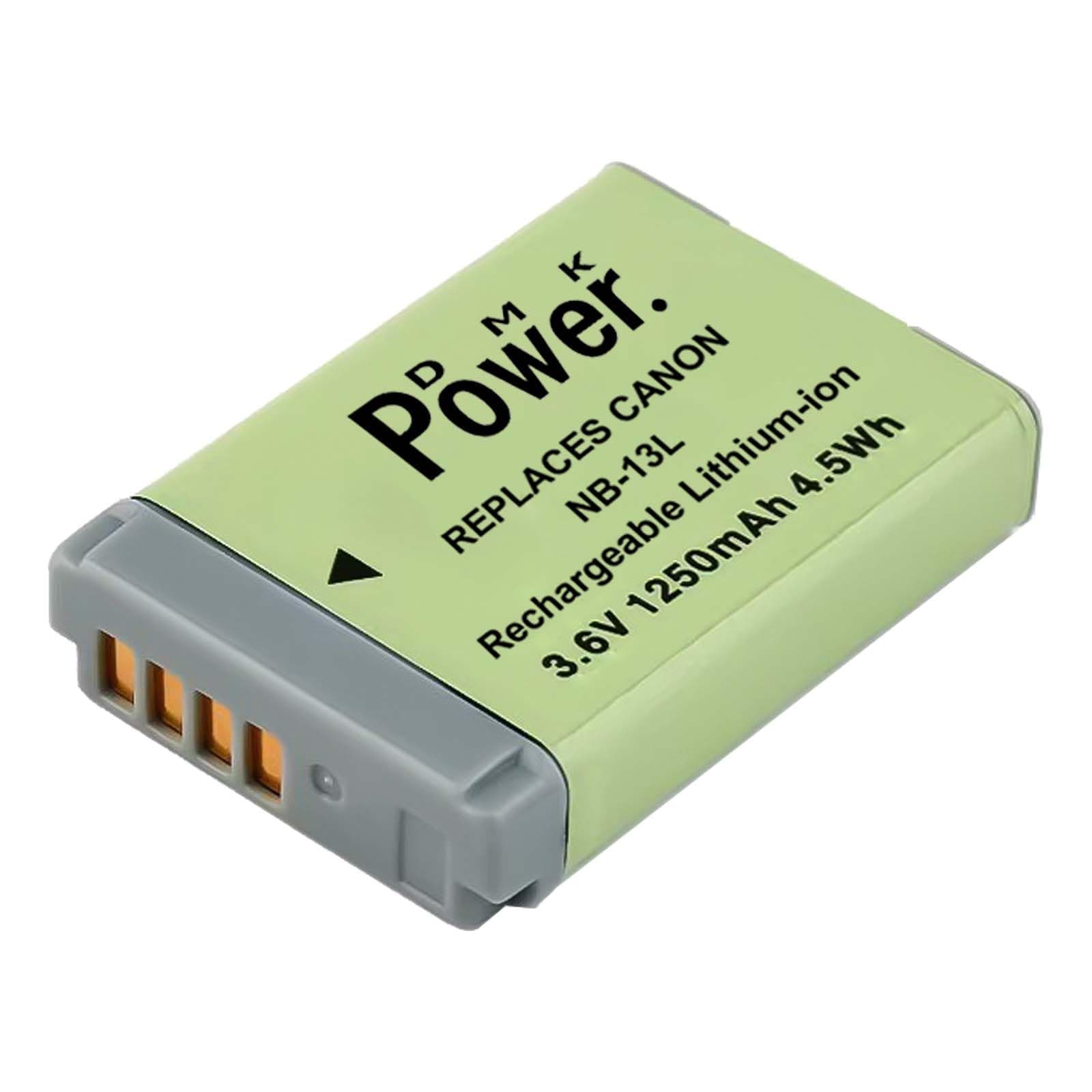 NB-13L Battery fit for Canon PowerShot G7 X Series, G1 X III, G5 X & G9 X Series, SX620 / SX720 / SX730 / SX740 Digital Camera (1 Pack)