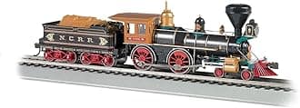 Bachmann 52706 4-4-0 American Dcc Sound Value Equipped Ncrr The York Wood Load Steam Locomotive, Prototypical Colors