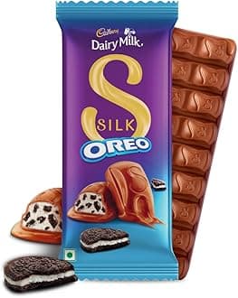 Dairy Milk Silk Oreo Bars Chocolate Bars, 58.5 g