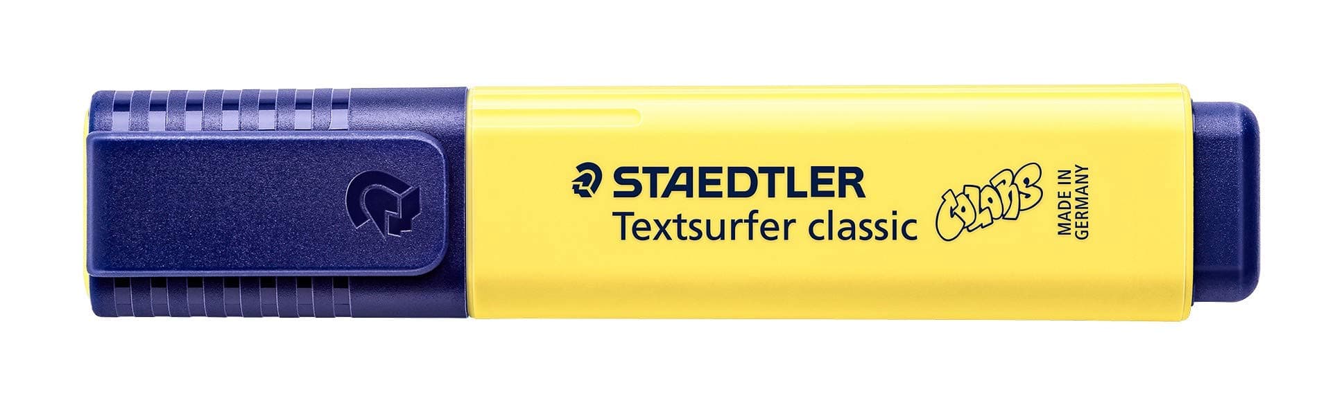 STAEDTLER 364 C-100 Textsurfer Classic Highlighter - Pastel Bright Yellow (Box of 10)