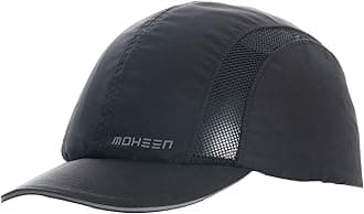 MOHEEN Safety Bump Cap, Baseball Hat Style with Reflective Stripes Lightweight and Breathable Hard Hat Head Protection Cap