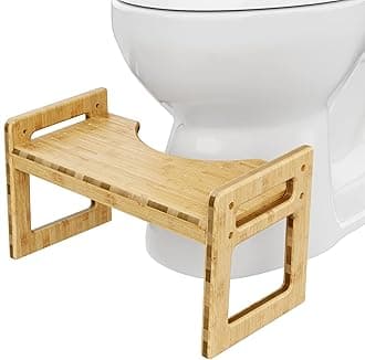 The Original Adjustable Height Bathroom Toilet Stool