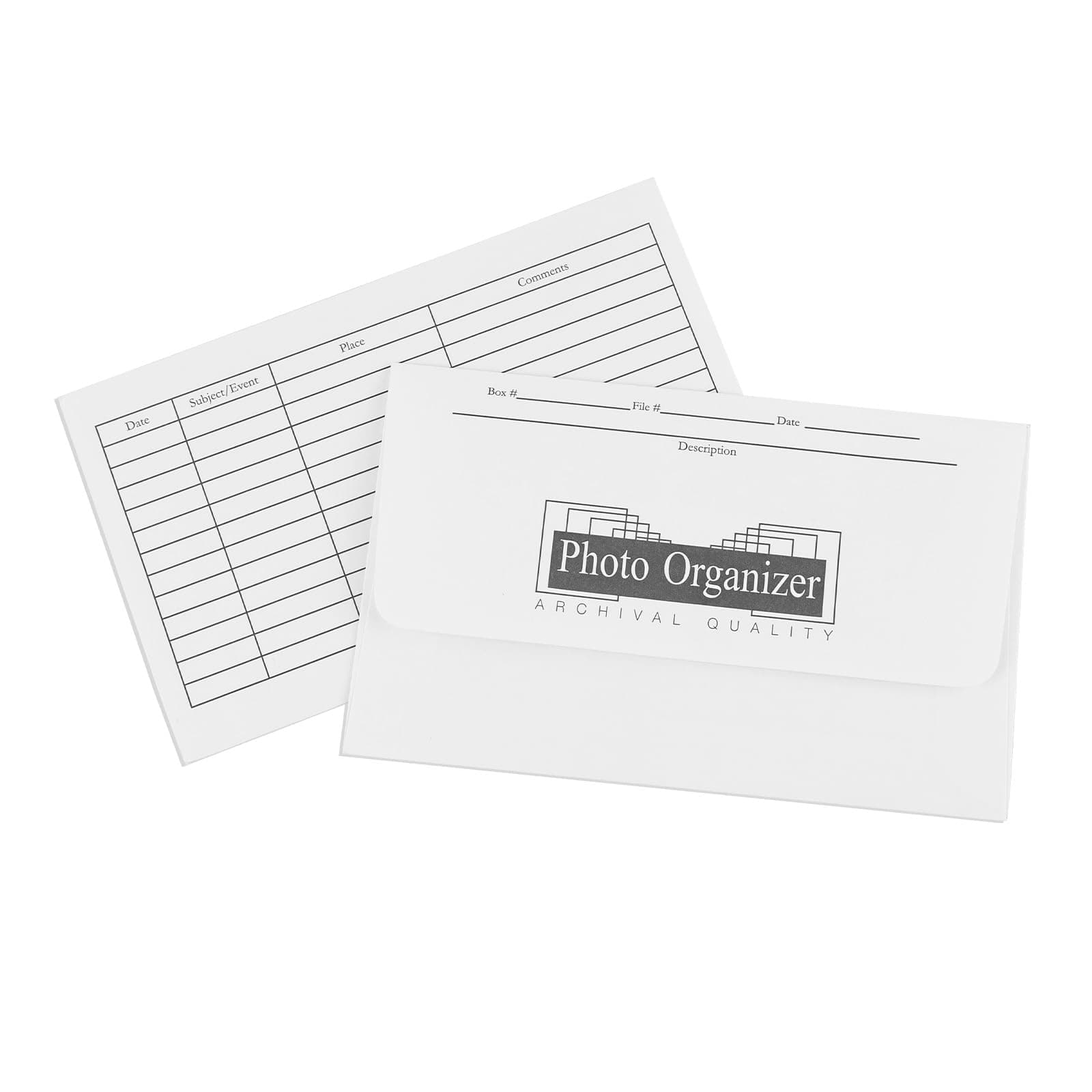 Photo File Envelopes 4X6 Inch 25/Pk