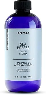 Premium Fragrance Oil, Long-Lasting, Refreshing Uplifting Aroma for Aromatherapy, Relaxation & Household Uses. Sea Breeze 8oz