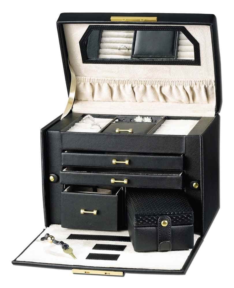 Paris Weave 10.75 in. Jewelry Box