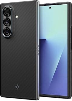 Spigen Air Skin Aramid Case Compatible with Samsung Galaxy Z Fold 7 - Black