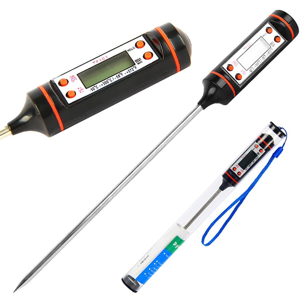 DIGITAL PROBE THERMOMETER FOOD TEMPERATURE SENSOR FOR FOOD COOKING BAKING MEAT