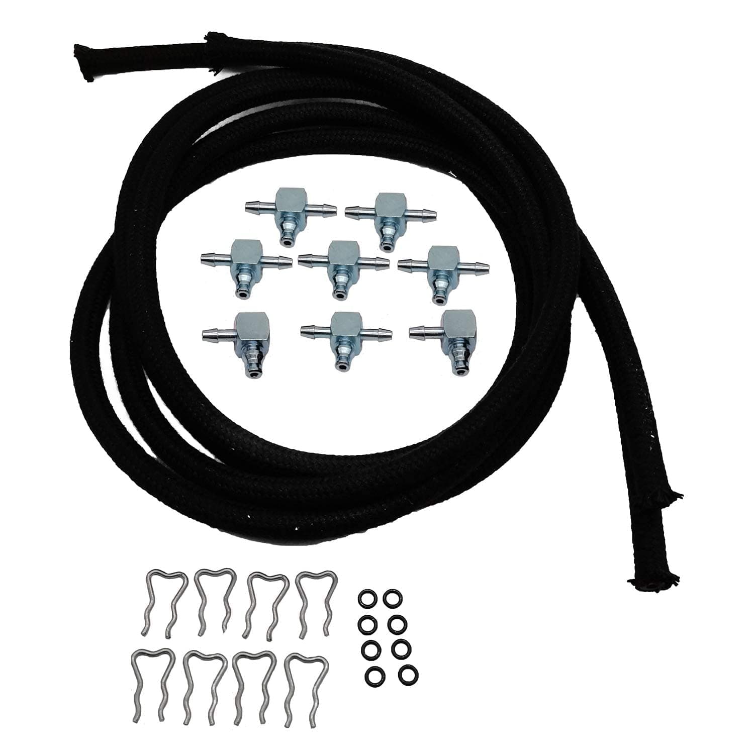 YICHEN Diesel Injector Return Rail Line Kit Fit For 2004-2010 Duramax Diesel Injector Return Rail Line Kit LLY LBZ LMM