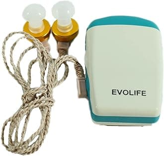 Pocket Hearing Aid – Portable Hearing Amplifier with Volume Control, Clear Sound & Easy-to-Use Design for Seniors and Adults