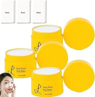Luelle Deep Cleansing Pore Strips, Luelle Blackhead Remover with Strips, Nose Strips for Blackheads, Blackhead Remover Peel off Mask for All Skin, Blackhead Removal with Strips (3pcs)