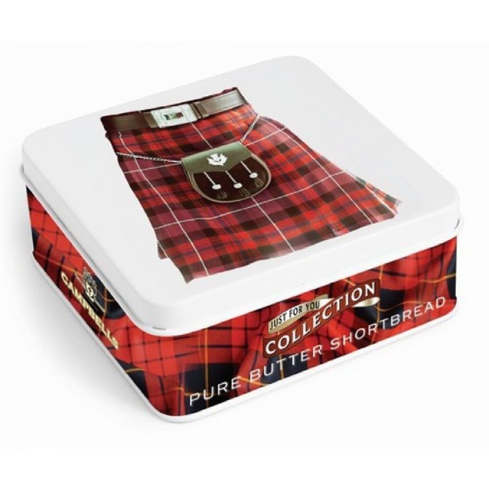 Campbells All Butter Shortbread for Someone Special - Mini Tin Kilt