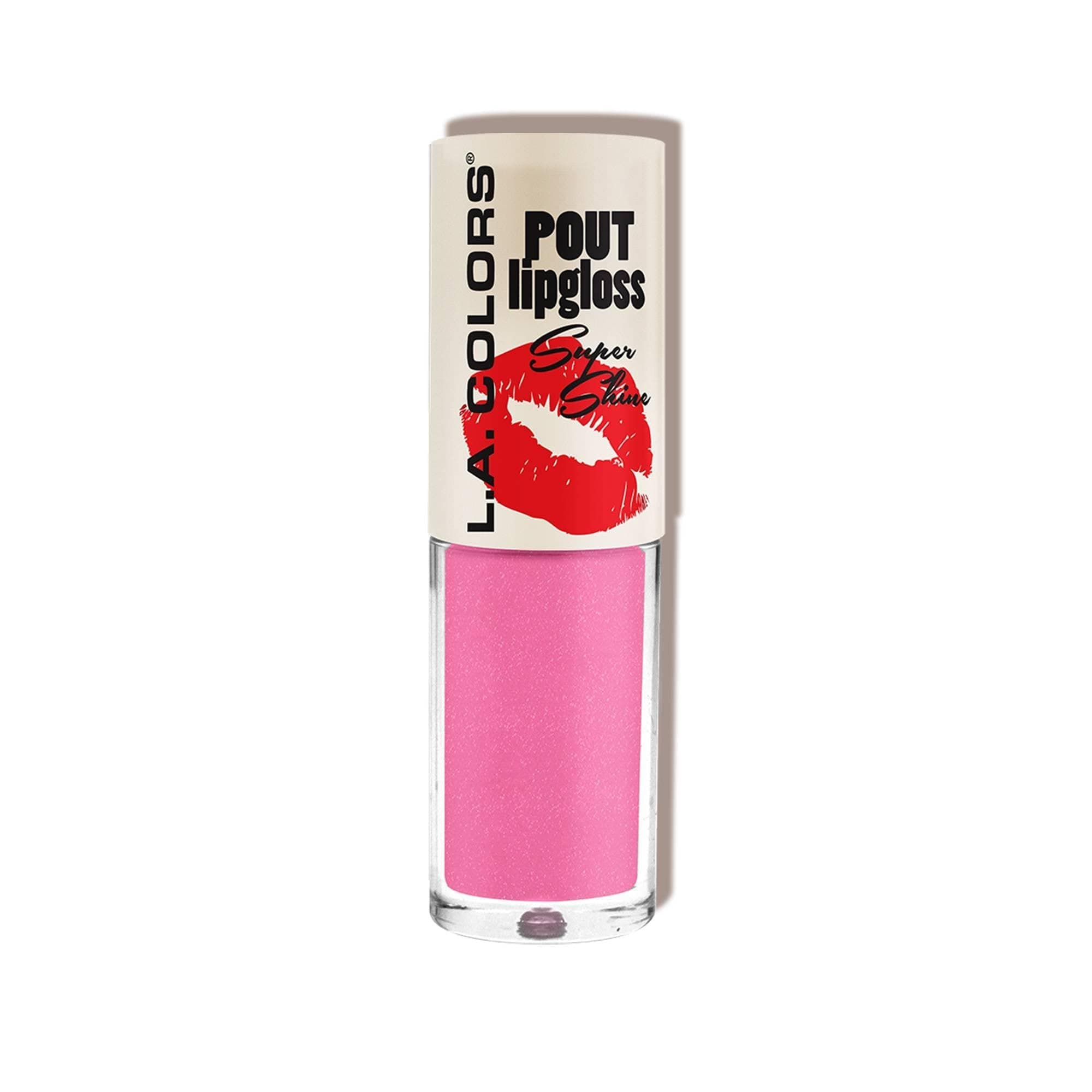 L.A. Colors Pout Shiny Lipgloss, Sweet Metallic, 4g
