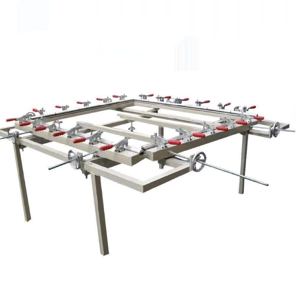 YLZ Manual Screen Stretching Machine Screen Printing Mesh Stretcher 90 * 120CM