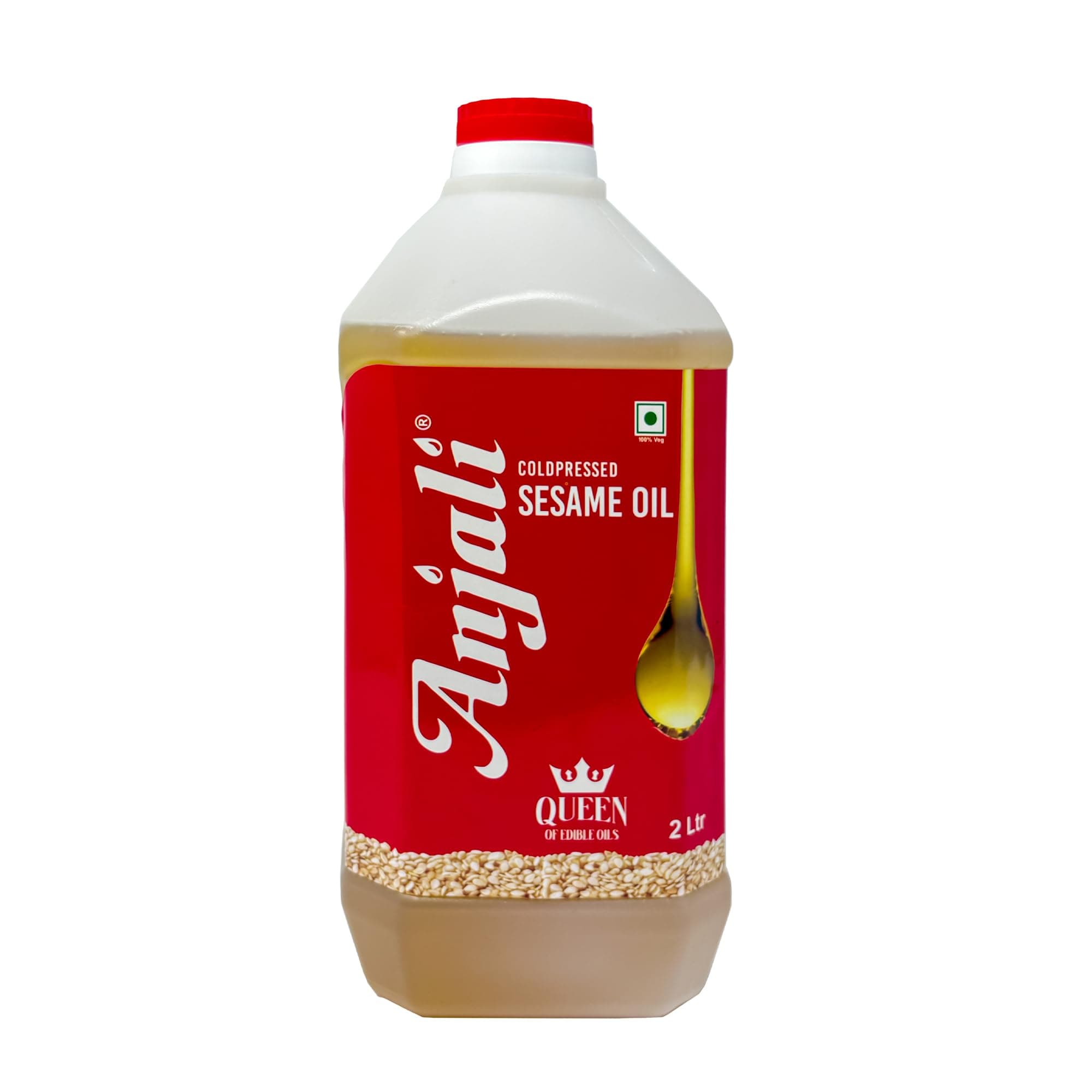 Anjali Cold Pressed Gingelly/Sesame Oil (2 LITRE CAN)