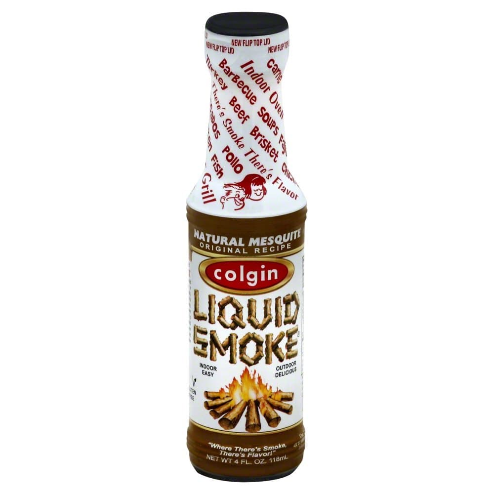 COLGIN LIQUID SMOKE NATURAL MESQUITE FLAVOUR 1 x 118 ml BOTTLE AMERICAN IMPORT