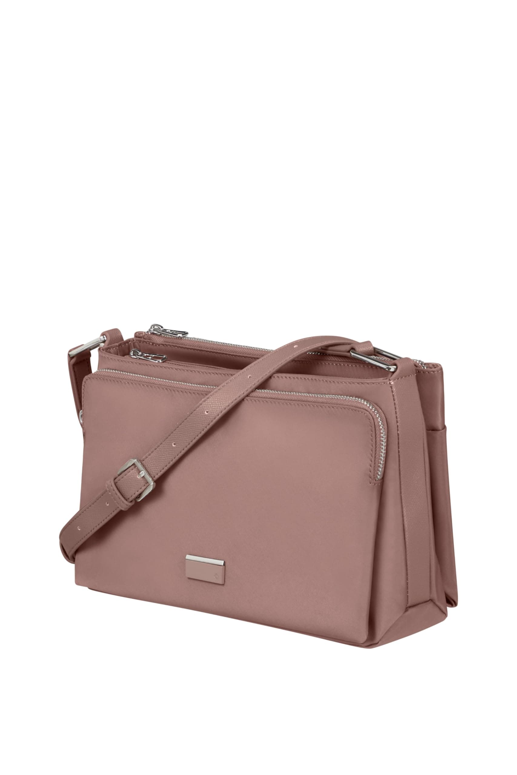 SamsoniteBe-Her - Shoulder Bag M with 3 Compartments, 28.5 cm, 7 L, Antique Pink, Antique Pink, messenger bags