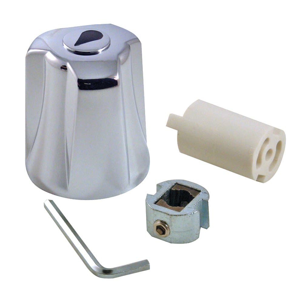 80020 Universal Metal Diverter Canopy Handle, Large, Chrome, 1 Count (Pack of 1)