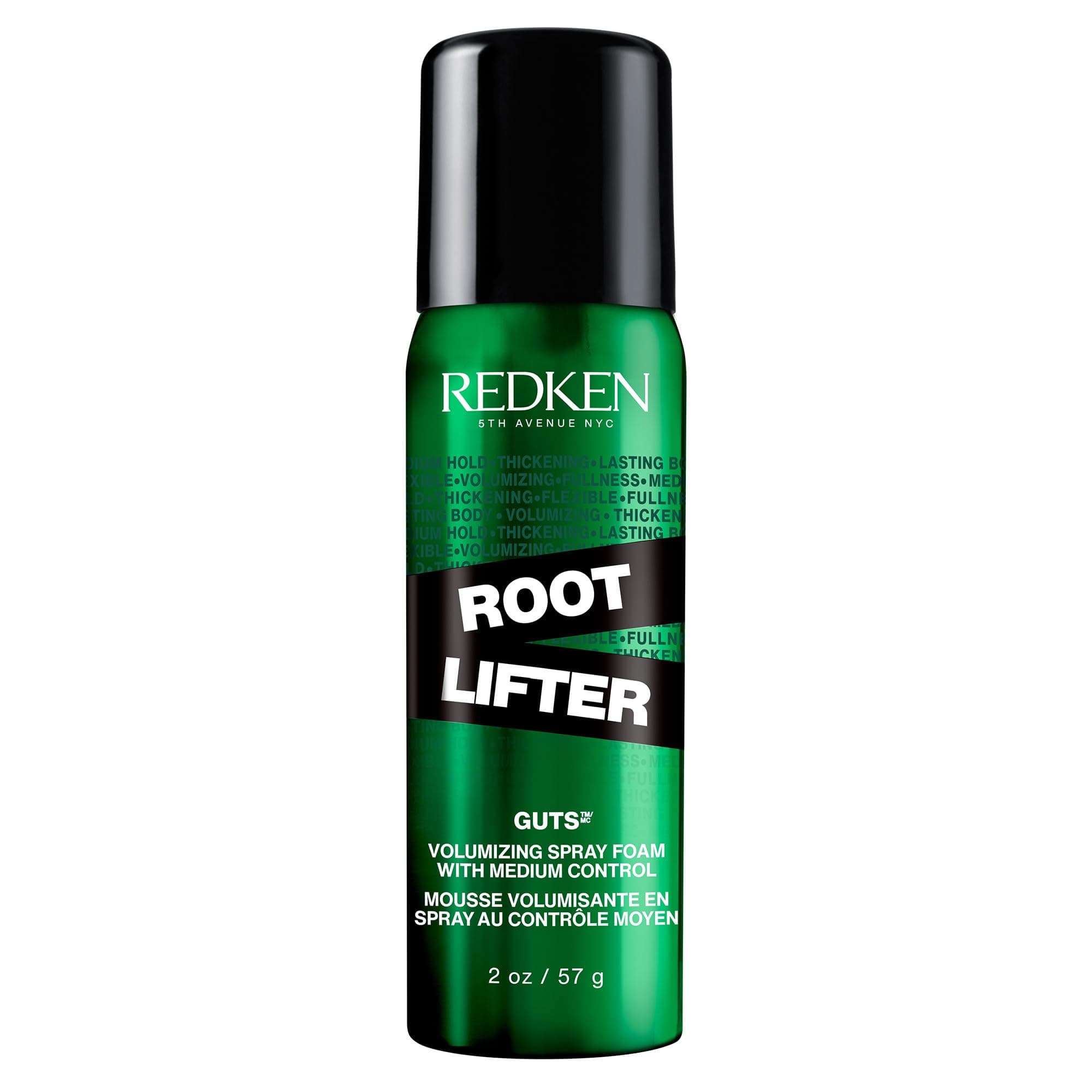 Root Lifter Volumizing Spray Foam | For All Hair Types | Provides Body, Volume & Anti-Frizz Protection | Medium Control | 2 Oz