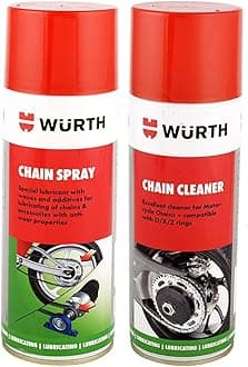 Combo of Chain Lubrication Spray (500 ml) and Chain Cleaner Spray (500 ml)