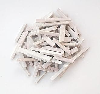 Edible Broken Slate Pencils (1000g) - White, Medium, 8*6mm, Unisex, School, Erasable, Writing, Drawing, Sketching, Calligraphy, Journaling, Note Taking, Chalk, Limestone