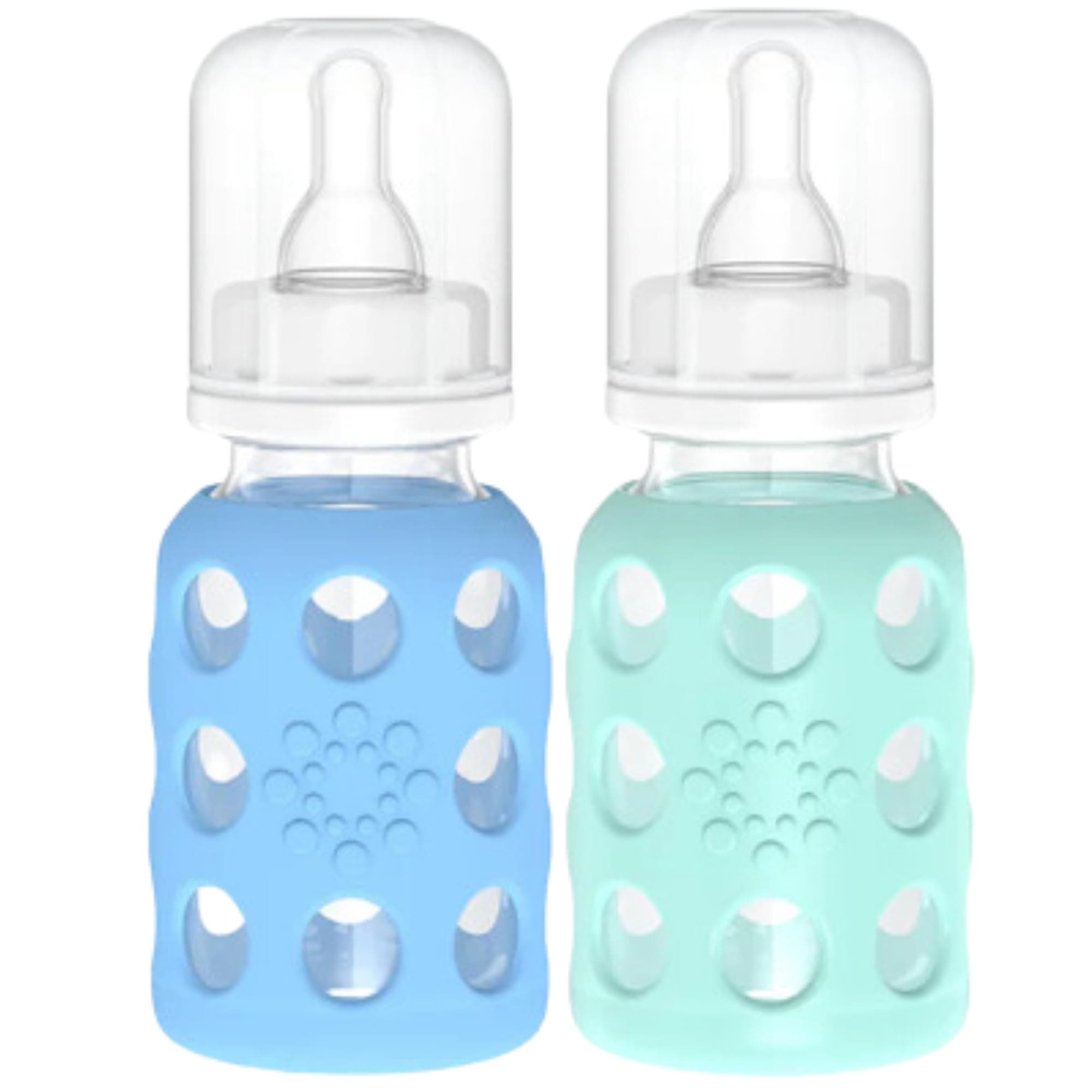 LifefactoryBaby Bundle - Bottle Set - Sky/Mint - 4 oz - 2 pk