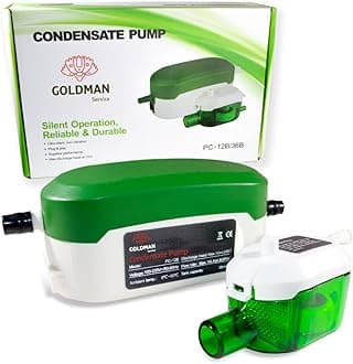 Ultra Quiet Mini Automatic Condensing Pump for Drain and Water Drain in Air Conditioner Split Flow 18 Litres/Hour