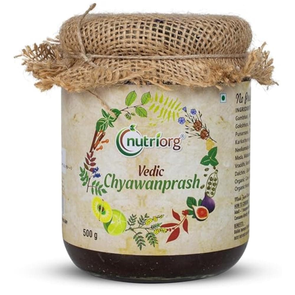 Vedic Chyawanprash 500g | Made with 49 Ayurvedic Herbs | Boosts Immunity, Digestion & Energy | Rich in Antioxidants & Vitamin C | Supports Overall Health