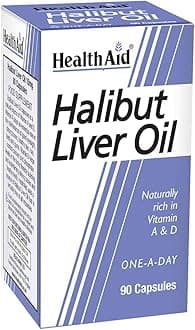 Halibut Liver Oil - 90 Capsules