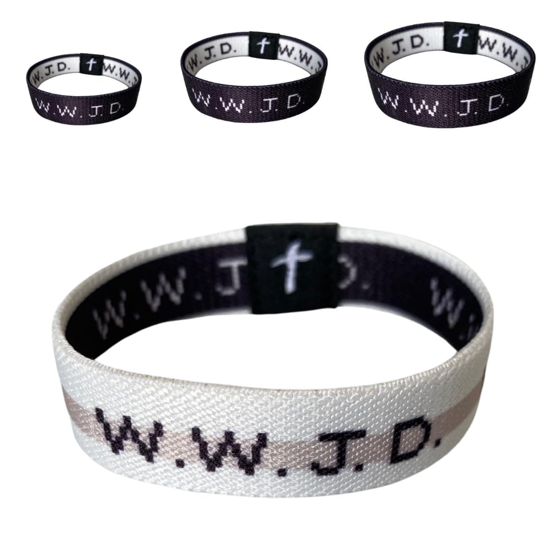 WWJD Bracelets - Elastic Bands Collection
