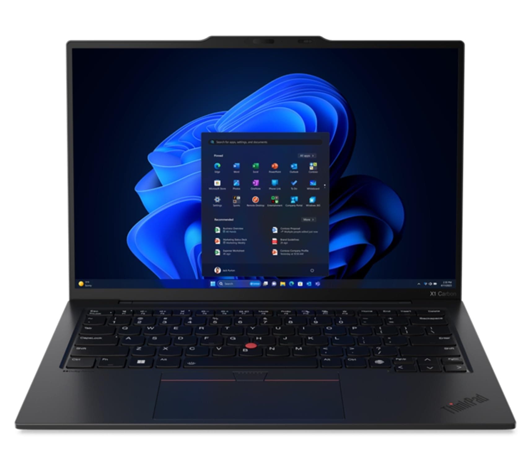 Gen 12 ThinkPad X1 Carbon Intel Ultra 7 165U vPro Processor, 14" WUXGA 100% sRGB Touchscreen, 32GB 6400MHz RAM, 1TB Gen4 SSD, FHD+ IR+ RGB Camera, Windows 11 Pro, 21KC000MUS