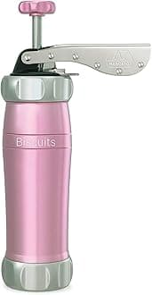 MARCATO08 01 08 Biscuits Cookie Press, Pink