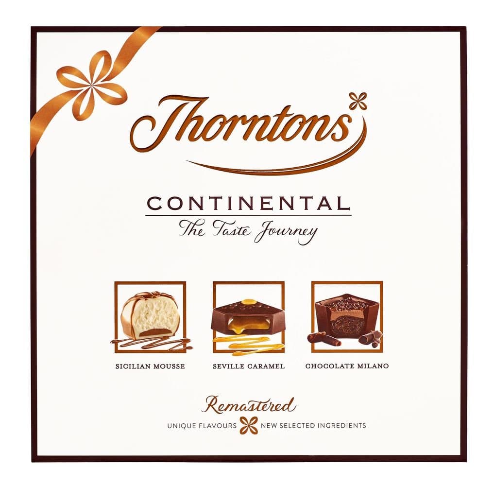 Thorntons Continental Chocolate Parcel (432g)