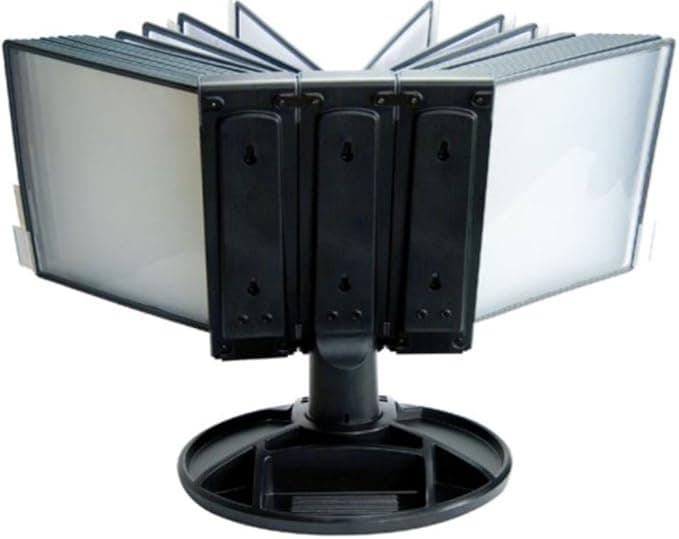 Aidata FDS021L-30 Flip and Find Reference Display Document Holder, Black, 30