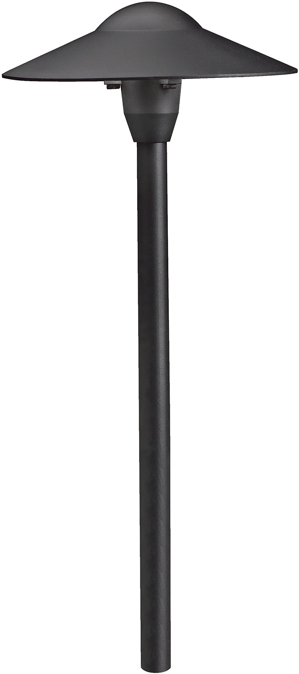 Kichler 15310BKT Path & Spread 1-Light 12V, Textured Black