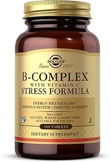 B-Complex With Vitamin C Stress Formula, 100 Tablets