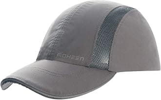 MOHEEN Safety Bump Cap, Baseball Hat Style with Reflective Stripes Hard Hat Head Protection Cap 18102H Gray Long Brim