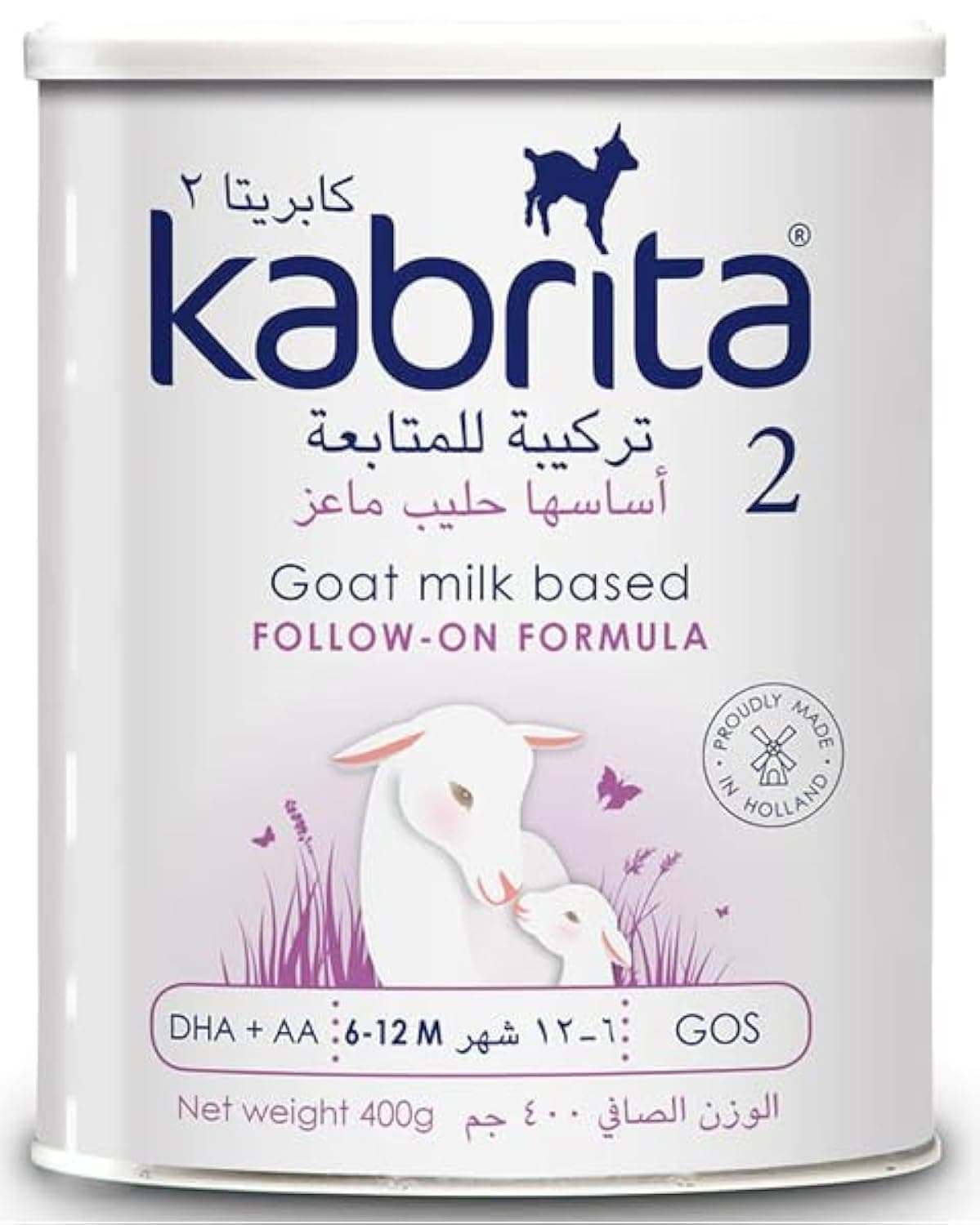 KABRITA Goat Milk Based Baby Formula (KABRITA 2, 400G)