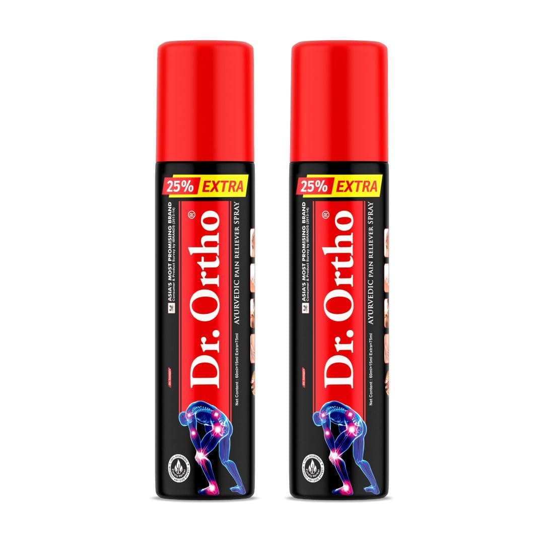 Dr Ortho Spray 75ml Pack of, 2 count